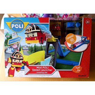 Poli Robocar Mini PoLi Speed Launcher เซตรถโพลิ แท้100%