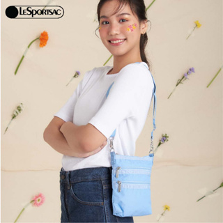 Lesportsac 3 Zip Crossbody กระเป๋าสะพายข้างพาดลำตัว มีสามซิป Style 4007