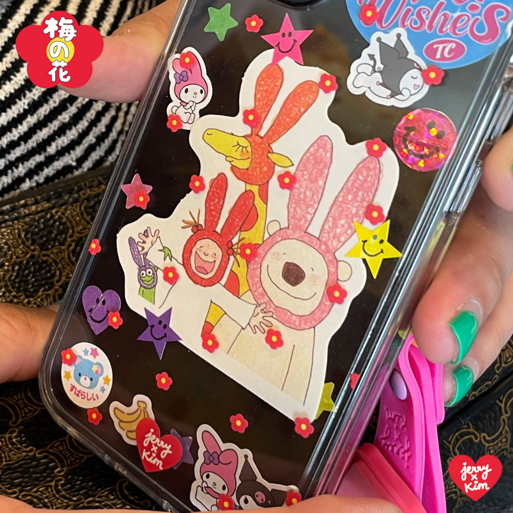 Tiny Ume clear case 🤳🏼 Jerryxkimdotstick - รูปที่ 4