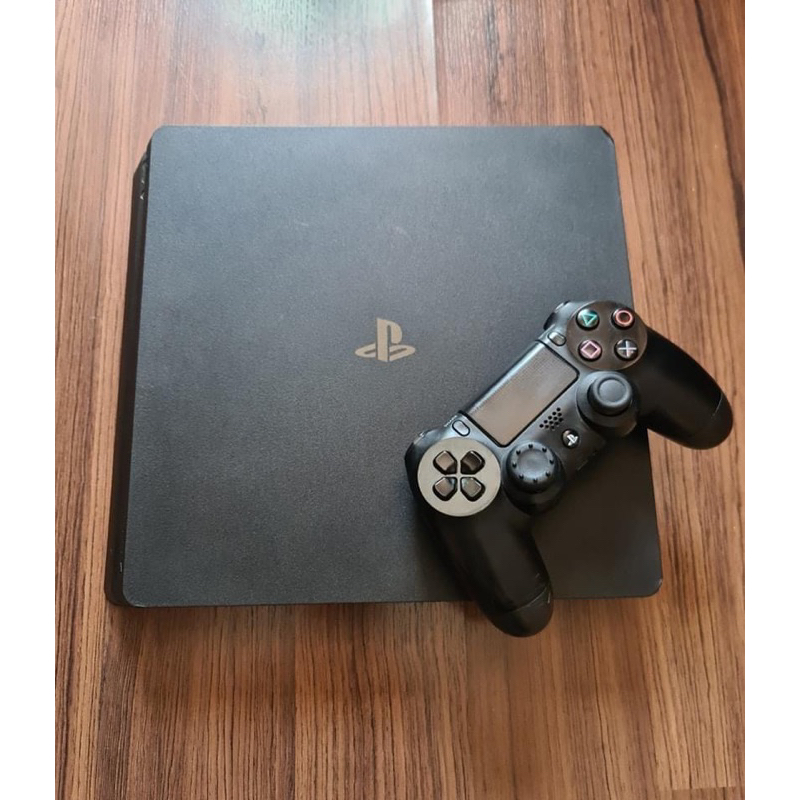 เครื่อง PS4 (PlayStation 4) SLIM2218A  500GB สีดำบอร์ดล่าสุด