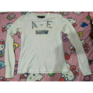 เสื้อแขนยาว american eagle มือสอง อก36