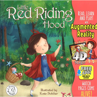 4D Little Red Riding Hood : Come Alive Book (บอร์ดบุ๊ค)