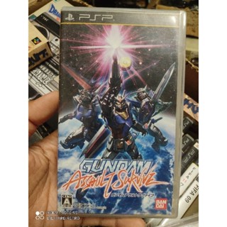 แผ่นแท้ Gundam Assault Survive PSP สภาพสวย ใช้งานได้ปกติ