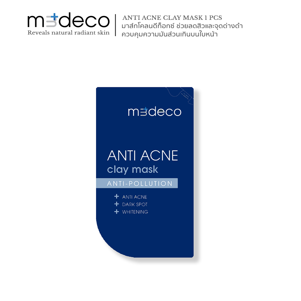 MEDECO ANTI ACNE CLAY MASK 1 PCS