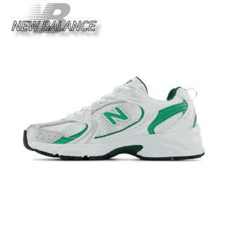 New Balance NB 530 Low Top Sneakers ขาวเขียว ใส่สบาย แท้ 100%