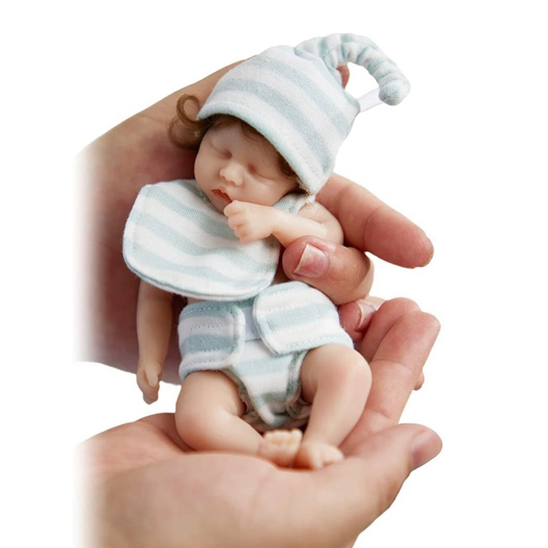 [Pre-Order] Reborn baby ตุ๊กตาทารก ซิลิโคนทั้งตัว 6 inch