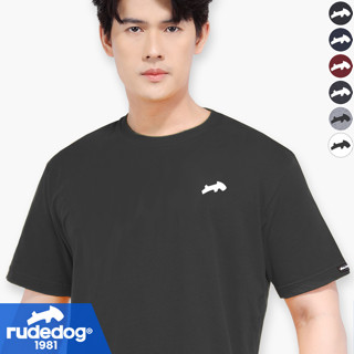 rudedog เสื้อยืดผู้ชาย รุ่น First Dog รู้ดด็อก คลาสสิก คอลเลคชั่น ของแท้ 100%