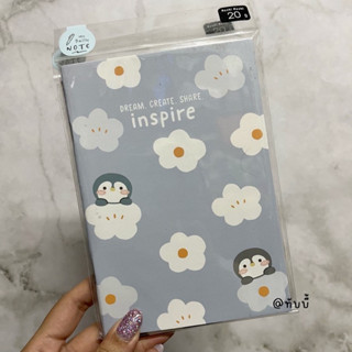 𝑴𝑶𝑺𝑯𝑰 𝑴𝑶𝑺𝑯𝑰 พร้อมส่ง📌 สมุดโน๊ต สมุดจด (แพค 2 เล่ม)ขนาด 13x18.7 ซม. จากแบรนด์โมชิโมชิ