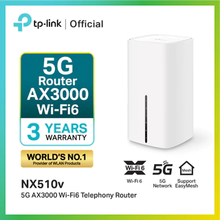 ⚡️เร้าเตอร์ใส่ซิม 5G⚡️ TP-LINK (NX510V NX200) AX3000 Wi-Fi 6 Router เพียงใส่ SIM card ก็เพลิดเพลินกับเครือข่าย 3y.