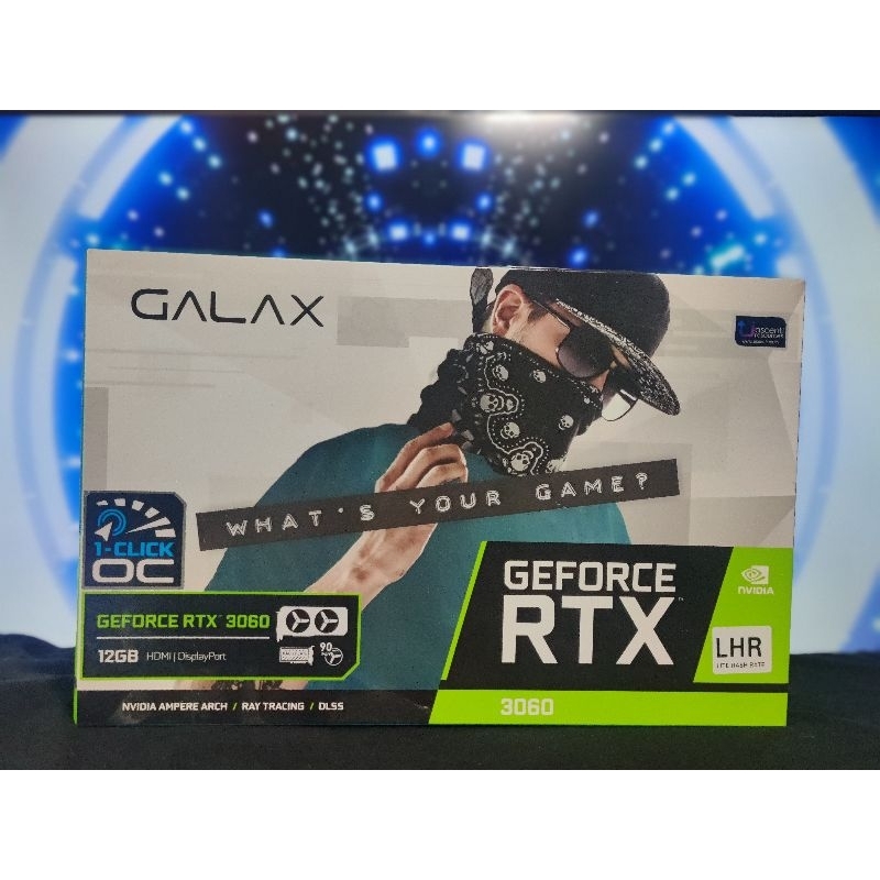 🔥🔥📢📢GALAX GeForce RTX 3060 12GB GDDR6 LHR (มือสอง)|