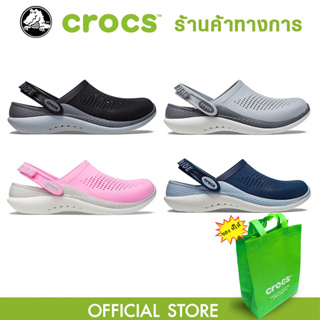 【 COD 】Crocs Literide 360 Clog รองเท้า ได้ทั้งชายหญิง รองเท้าแตะ รองเท้าลำลองผู้ใหญ่ รองเท้าหัวโต