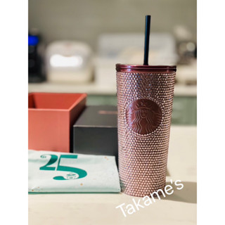 Starbucks Bling Blackpink Cold cup 2023 แก้วคริสตัล แก้วเพชร (มีใบเสร็จ)