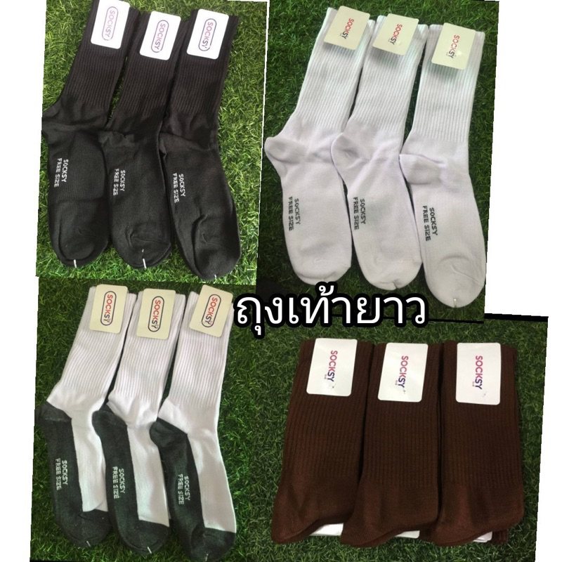 ถุงเท้ายาวนักเรียนsocksy
