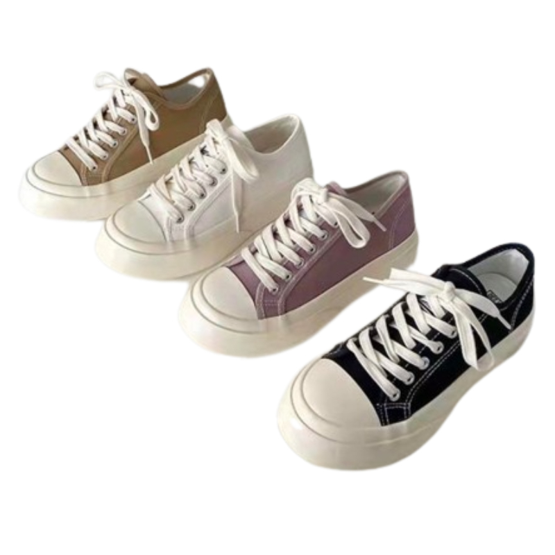 พร้อมส่งในไทยทุกวัน Basic ☮ รองเท้าผ้าใบ