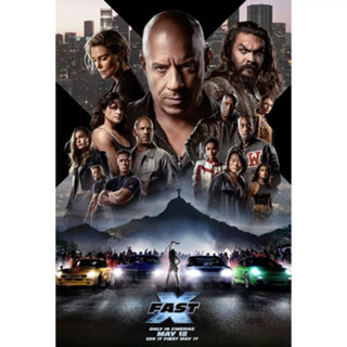 Fast &amp; Furious 10 DVD หนังใหม่ (พากย์ไทย/อังกฤษ/ซับไทย) เดอะฟาส