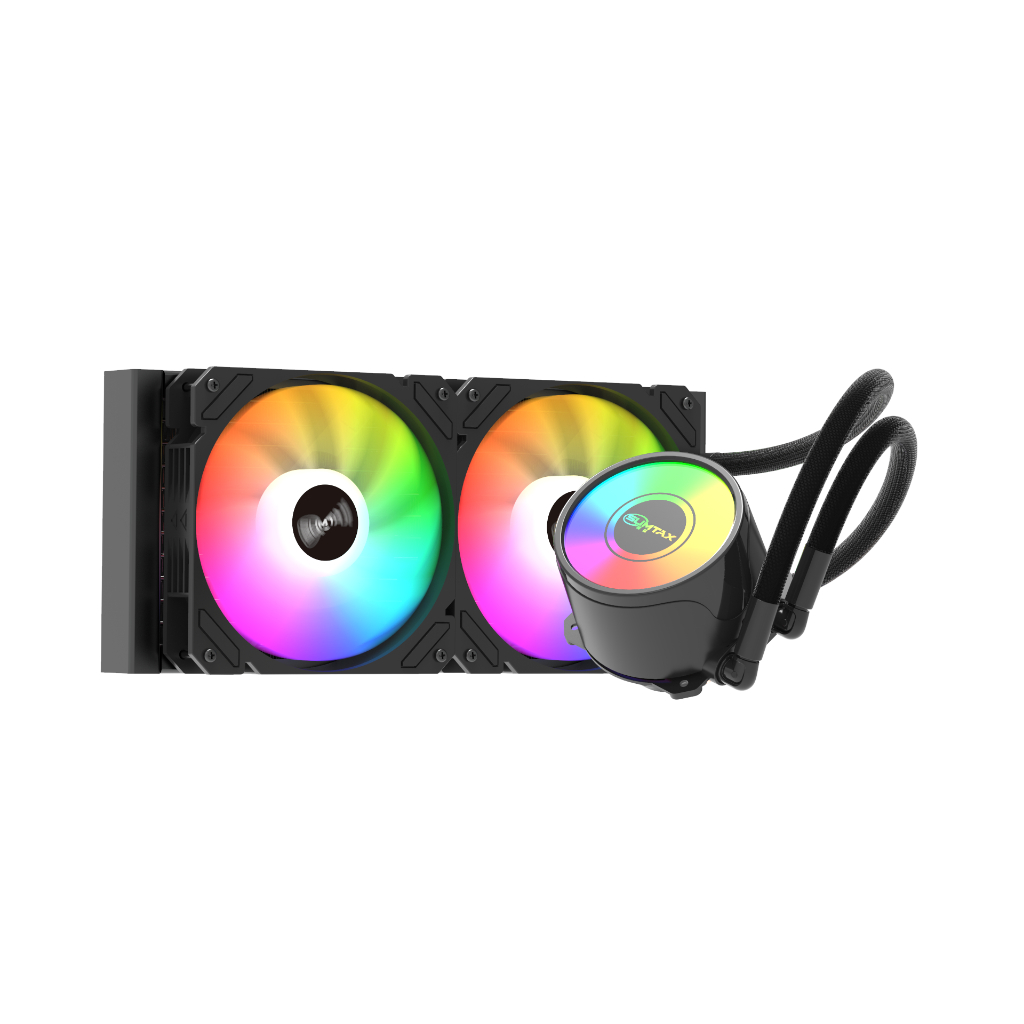 SUMTAX ชุดน้ำระบบปิด Tsunami SL-360 240 120 Unlimited Deep Space Lighting ARGB Multi-platform CPU Liquid Cooler รับประกั