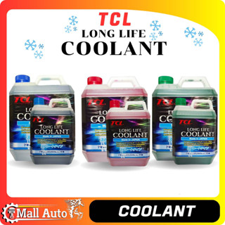 TCL Coolant น้ำยาหม้อน้ำ น้ำยาหล่อเย็น ตัวเลือกขนาดและสี ( เขียว ชมพู ฟ้า ขนาด 2 ลิตร และ 4 ลิตร )