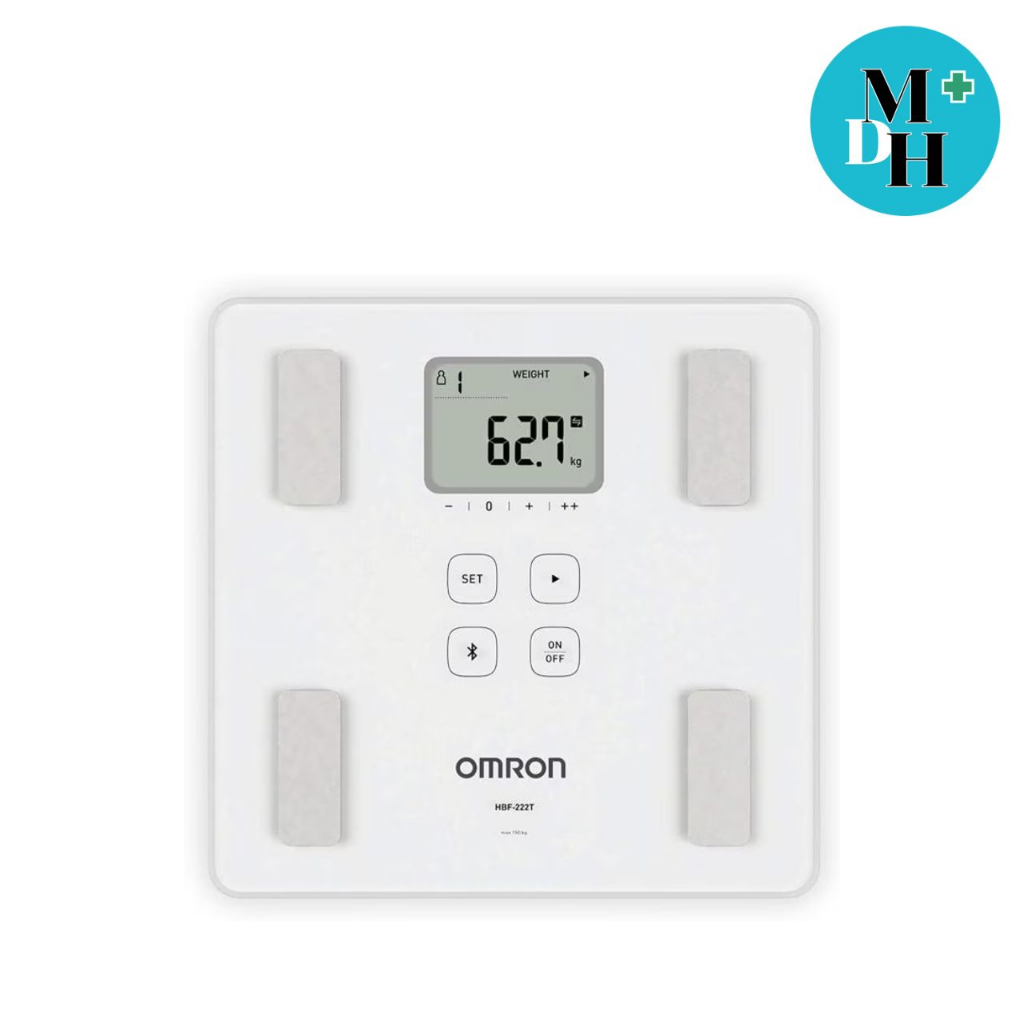 OMRON Body Composition Monitor HBF-222T  เครื่องชั่งน้ำหนักวัดดัชนีมวลกายออมรอน 21375