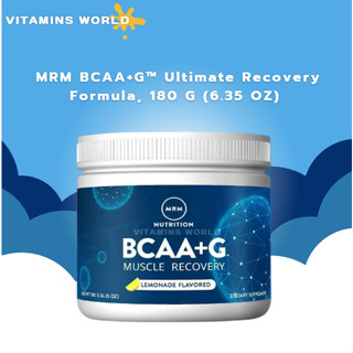 MRM BCAA+G™ Ultimate Recovery Formula, 180 G (6.35 OZ) (V.367)