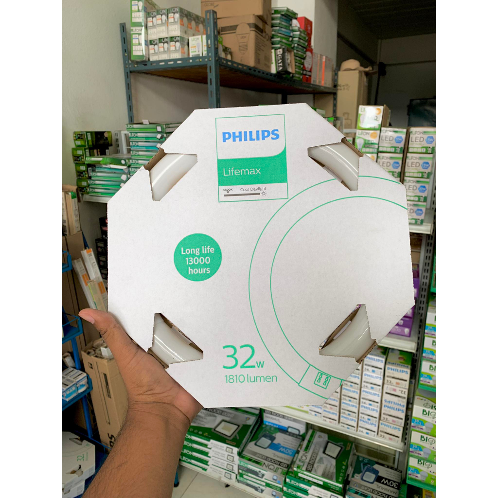 หลอดไฟนีออนกลม สีเดย์ไลท์ กำลัง 32 วัตต์ PHILIPS