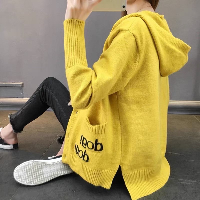 เสื้อไหมพรมมีฮู๊ดเสื้้กันหนาว - รูปที่ 3