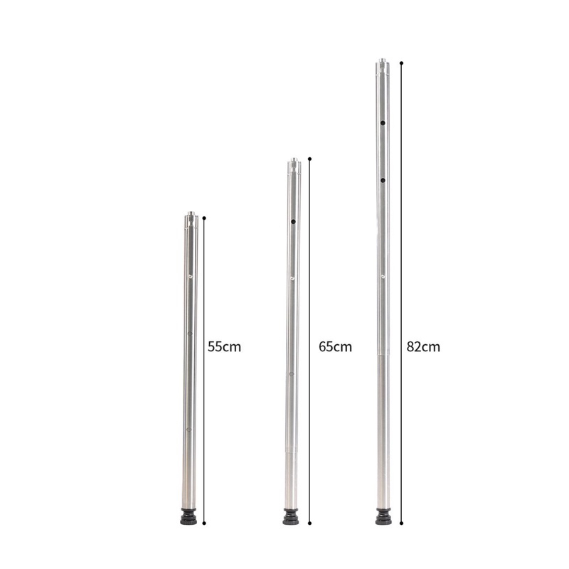 ขาStainlessใส่เฟรมIGT ปรับระดับได้ ใส่เฟรม SNOW PEAKได้ - รูปที่ 2