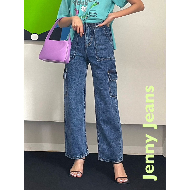 กางเกงยีนส์ CHAMNIII รุ่น JENNY JEANS