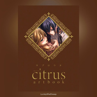 citrus artbook // CITRUS popman3580 Artworks &amp; Sketches illustration ฉบับภาษาญี่ปุ่น 𓍯