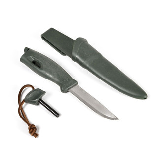 Light My Fire ชุดมีดเดินป่า SWEDISH FIREKNIFE 2IN1 SAGE GREEN