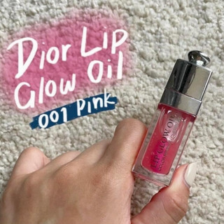 DIOR LIP GLOW OIL ขนาด 6 ml. #001 ( No box )