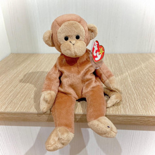 Bongo Beanie Baby Rare Monkey  ลิง ทีวายก้นถ่วง Bongo น้องก้นถ่วงน่ารักมากๆเลยนะคะ