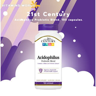 21st Century, Acidophilus Probiotic Blend, 150 capsules (V.682)