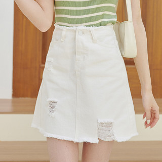 Jeans Skirt MJ 004 กระโปรงยีนส์ Miladi