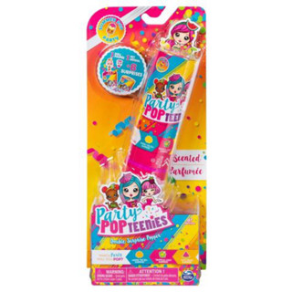 Party Popteenies - Double Surprise Popper, with Confetti, Collectible Mini Doll &amp; Accessories