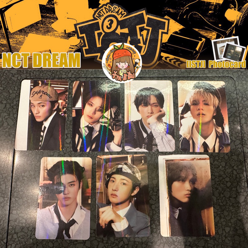 [พร้อมส่ง] PHOTOCARD NCT DREAM ISTJ : การ์ด Hottracks NCTDREAM