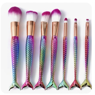 ชุดแปรงแต่งหน้า 7ชิ้น เมอเมจThe Mermaid Brush