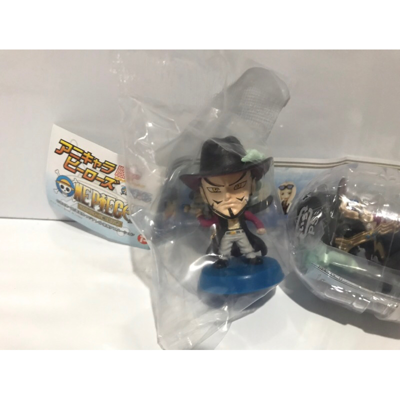 [มือ 1 ไม่มีกล่อง Plex] MBH Dracule Mihawk One Piece Mini Big Head Vol.9 ฟิกเกอร์วันพีช มิฮอว์ค