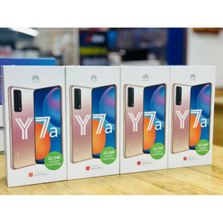 Huawei Y7A Ram4/128 GB เครื่องตัวโชว์ศูนย์ไทยสภาพดีรอยน้อย อุปกรณ์ครบกล่อง ไม่มีPlaystoreโหลดผ่านHuawei App ประกัน1เดือน