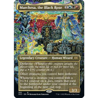 [MTG] Marchesa, the Black Rose (Borderless) [2X2] [MULTI] [RARE] [NORMAL] [ENG] (การ์ดเมจิค / Magic the Gathering)