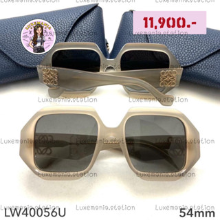 👜: New!! LEW Sunglasses LW40056U 54 mm.‼️ก่อนกดสั่งรบกวนทักมาเช็คสต๊อคก่อนนะคะ‼️