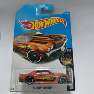 รถเหล็ก Hotwheels 70 CHEVY CHEVELLE (ib42)