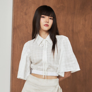 Moonland Flowing Sleeves Cloudy Crop