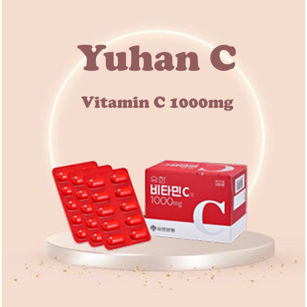 Yuhan Vitamin C 1000mg 100เม็ด