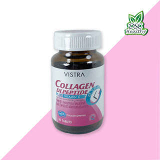 VISTRA Collagen Dipeptide PLUS VITAMIN C 30 tablets