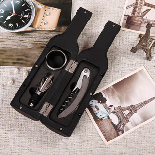 Just Kitchen 5Pcs/Set Wine Opener Accessories Gift Tools Set Corkscrew Bottle Opening Kit Party Gifts