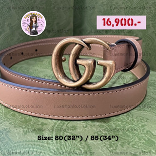 👜: New!! Gucci Belt 2 cm. ‼️ก่อนกดสั่งรบกวนทักมาเช็คสต๊อคก่อนนะคะ‼️