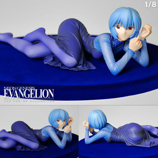 Figure EVA Neon Genesis Evangelion อีวานเกเลียน มหาสงครามวันพิพากษา Rei Ayanami อายานามิ เรย์ 1/8 Party Dress Model Gift