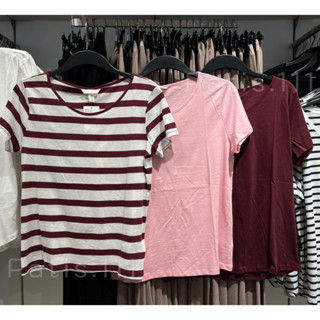 พร้อมส่ง เสื้อยืดทรงผู้หญิง ผ้าบางใส่สบาย | TSw