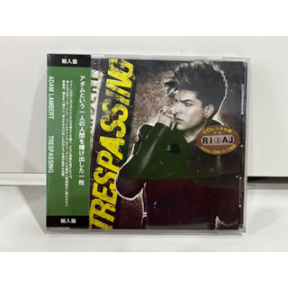 1 CD MUSIC ซีดีเพลงสากล   ADAM LAMBERT TRESPASSING  (A16G32)