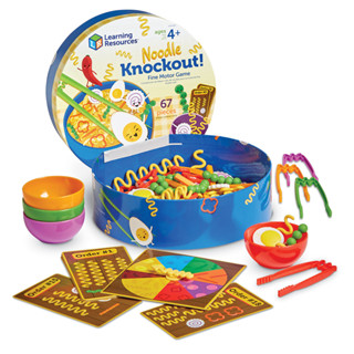 Noodle Knockout fine motor game บอร์ดเกมส์เด็ก เกมกระดานเด็ก พัฒนากล้ามเนื้อนิ้ว สี รูปทรง